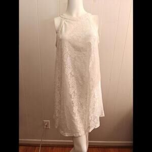 Betsey Johnson Lace Lined A-Line Dress